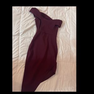 Off the shoulder fashion nova dress size xs